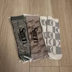 Semon apartment ベビーソックス　3足セット