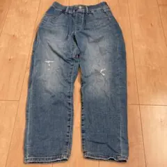 ユニクロ 140 ハイライズウルトラストレッチスリムフィットアンクルパンツ