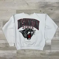 古着 90年代 Lee リー プリントスウェット USA製 メンズL