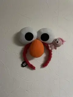 エルモ カチューシャ ぬいぐるみ付き