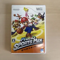 Wii マリオスポーツミックス 任天堂 ケース付 動作未確認