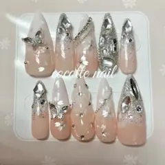 ワンホン 韓国 スナ系 ベイビーブーマー 埋め尽くし 桜ホロ 蝶々 キルティング