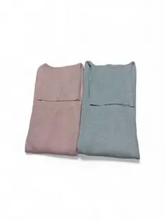 UNIQLOリブ編み長袖タートルネックセーターラメ入り　1枚売り