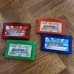 ポケットモンスター ゲームボーイアドバンス 4本セット