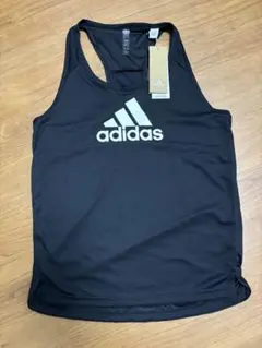 adidas AEROREADY ブラックタンクトップ M