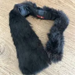 ファー　マフラー　和服