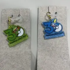 ポケモン Poké-Charm 30周年ロゴマスコット2 メッソン サルノリ