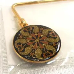 【新品】バックハンガー①ゴールドxブラック