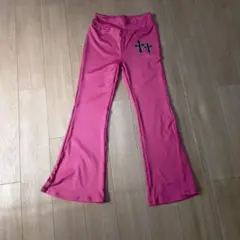 ピンク フレアパンツ 子供用 130cm