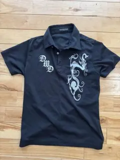 Dance With Dragon 黒 ポロシャツ