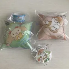 くら寿司⭐︎クッションチャーム⭐︎マスキングテープ⭐︎キーホルダー