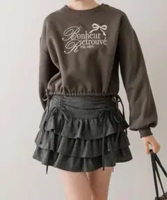 olive des olive ドロストティアードスカートのサムネイル