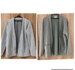 カーディガン　メンズ　2枚セット
