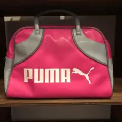 PUMA プーマ エナメルバッグ