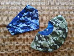 スタイ 2枚セット 迷彩 デニム(7)