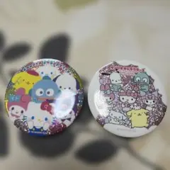 サンリオキャラクター BIG缶バッジ　2種