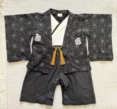 袴ロンパース80 着物風ベビー服