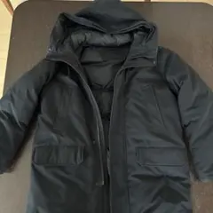 UNIQLO ダウン コート　メンズ　XL ブラック ユニクロ