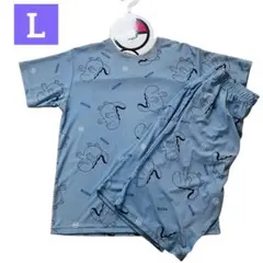 新品 ポケモン ウパー パイル素材 総柄 セットアップ XL 上下セット