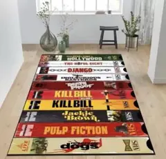 タランティーノ作品　玄関マット　バスマット　映画tシャツムービーt 好きな方！