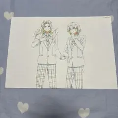 あんスタ くじメイト 乱凪砂 七種茨 原画ポートレート