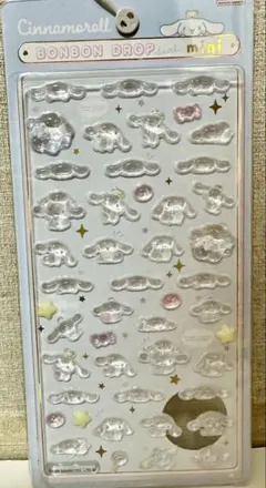 サンリオ ボンボンドロップシールミニ シナモロール