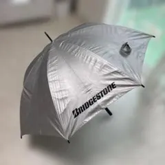 BRIDGESTONE ゴルフ用傘 シルバー/ネイビー