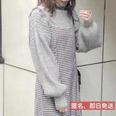 ナイスクラップ　ハイネックニット