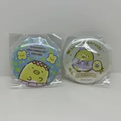 すみっコぐらし ぺんぎん？ たぴおか 缶バッジ2点セット カプセルトイ ガチャ