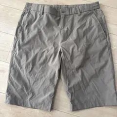 【美品】ユニクロ×セオリー　ベージュ　ショートパンツ