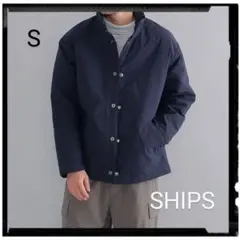 SHIPS 中綿 ナイロン スタンド ブルゾンのサムネイル