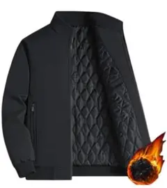 ［UGYMSIA］バイク ジャケット 冬 防寒 中綿ジャケット メンズ