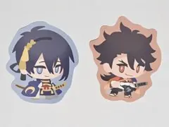 刀剣乱舞　ぱずぎり　ステッカー　三日月宗近・陸奥守吉行