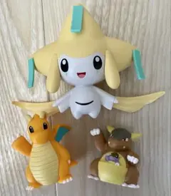 ポケプラ 23 ジラーチ ポケモン 指人形 カイリュー ガルーラ まとめ売り