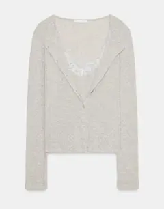 zara コンビネーションレーストップジャケット　Lサイズ