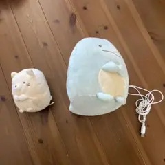 すみっコぐらし　ぬいぐるみ ねこ　とかげ
