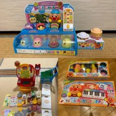 アンパンマン　アイスクリーム屋 レジスター　ボウリング キーボード　セット