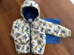 【クリーニング済み】Patagonia リバーシブル　ダウンコート