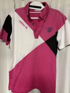 adidas ジオメトリックポロシャツ　Mサイズ