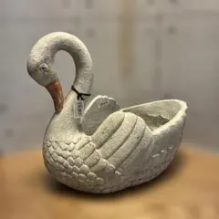 フランスアンティーク 白鳥 スワン型 小皿 6枚セット ブロカント