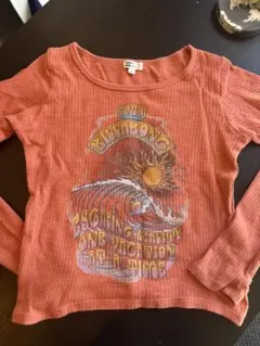 BILLABONG 長袖Tシャツ M オレンジ