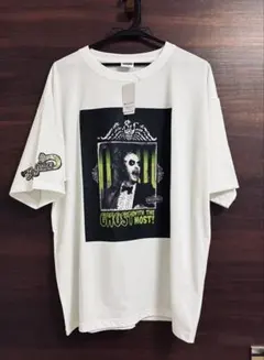 未使用タグ付 映画 ビートルジュース Tシャツ XL BEETLEJUICE