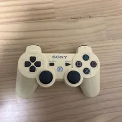 動作品！PS3 コントローラー　白　黄ばみあり