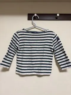セントジェームス キッズ ボーダーカットソー 4y
