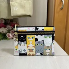 感謝価格 SALE 持ち手付き20cmファスナーダーツマチポーチ