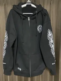 Chrome Hearts ブラック ジップアップパーカーのサムネイル