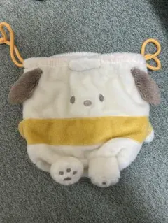 ポチャッコ　ぬいぐるみ巾着