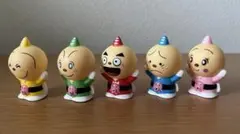 たこやきマントマン　ソフビ　指人形5体セット