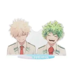 僕のヒーローアカデミア アクリルMEGAフィギュア 緑谷出久 爆豪勝己 BD3