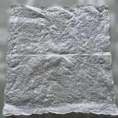 スワトウ　汕頭　ハンカチーフ　アンティーク約28cm×28